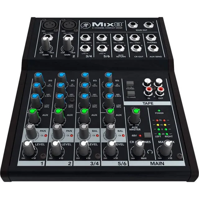 Mackie Mix 8 Mixerkonsol