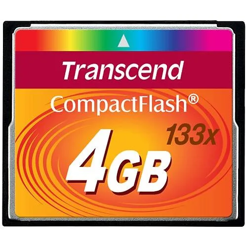 Transcend Standard 133x CF-kort 4 GB