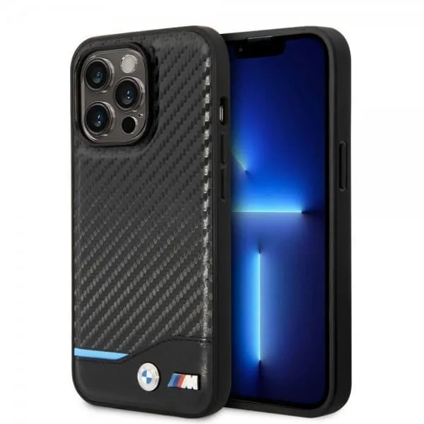 BMW iPhone 14 Pro Skal Carbon Effect