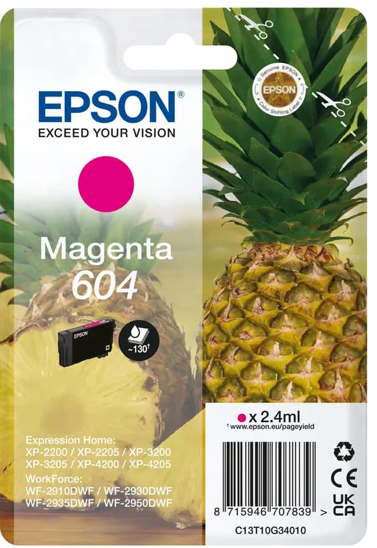 Epson 604 - magenta - original