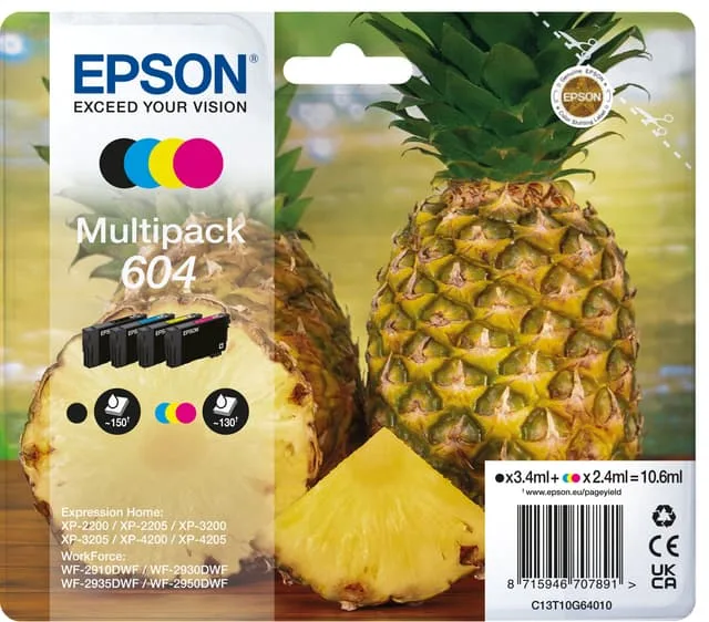 Epson 604 Multipack Easy Mail Packaging