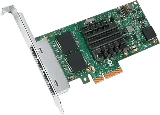 Intel Ethernet Server Adapter I350-T4V2, 4xGigaLAN, PCI Express 2.1 x4, retail