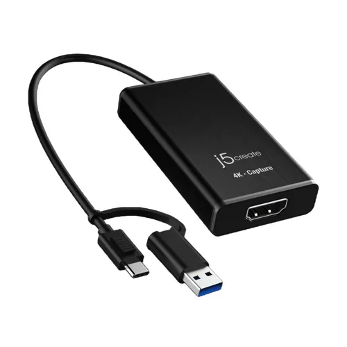 j5create JVA11-N 4K HDMI-inspelningsadapter