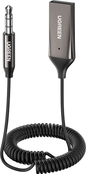 Ugreen Bluetooth-bilmottagare med AUX och mikrofon