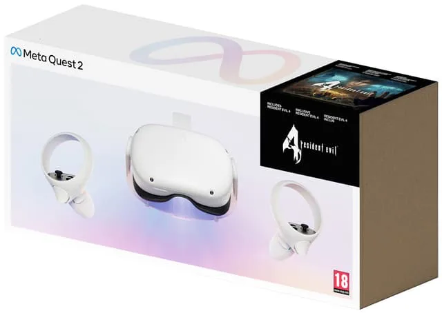 Meta Quest 2 VR portabelt headset Resident Evil 4 paket (256 GB)