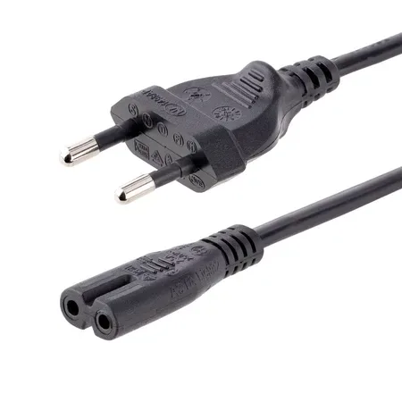 StarTech.com Nätkabel för bärbar dator, EU-stickpropp till C7, 3 m