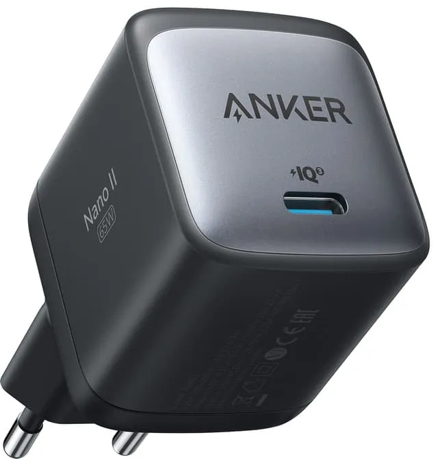 Anker PowerPort Nano II GaN 65W laddare