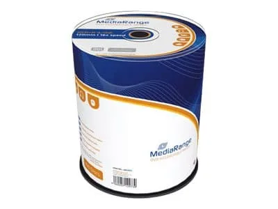 MediaRange - 100 x DVD+R - 4,7 GB (120min) 16x - spindel