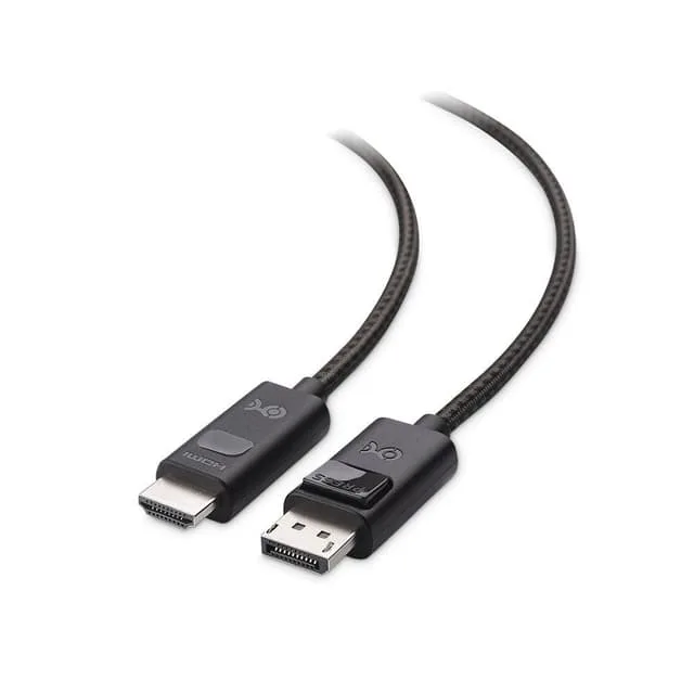 Cable Matters 1,8m Displayport 1.4 till HDMI 2.1 kabel 8K30Hz 4K120/144Hz