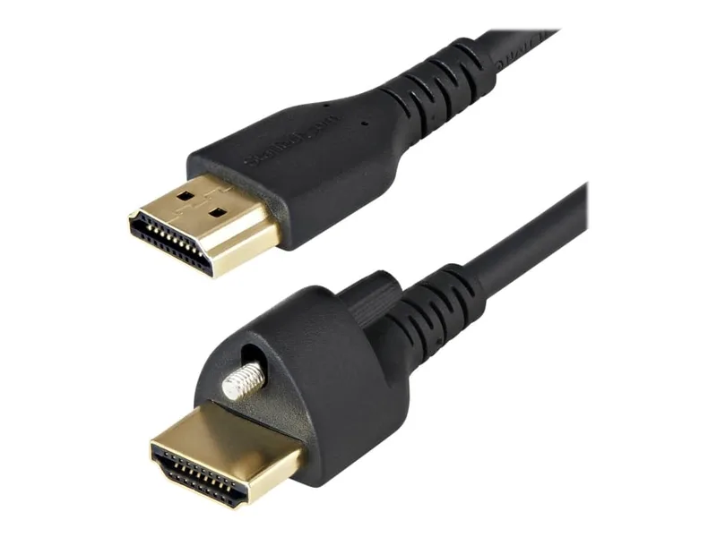 StarTech.com HDMI-kabel med låsskruv, 1 m, 4K 60 Hz