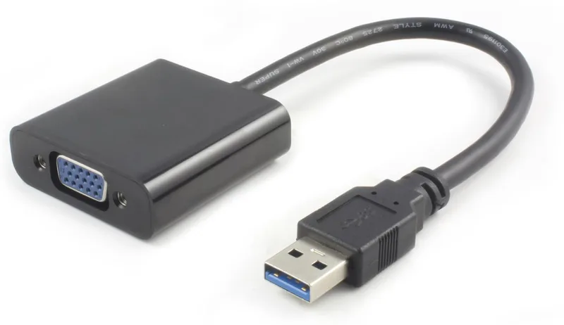 Adapter MicroConnect, USB 3.0 till VGA, 1080p
