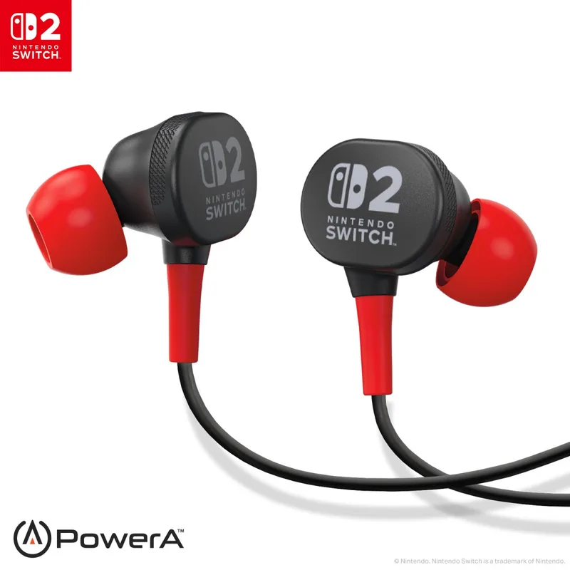 PowerA Switch 2 trådbundna hörlurar