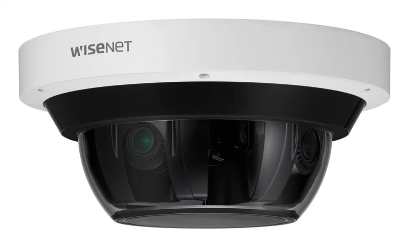 Hanwha PNM-9085RQZ1 bevakningskameror Kupol-formad IP-säkerhetskamera Utomhus 2616 x 1976 pixlar Tak