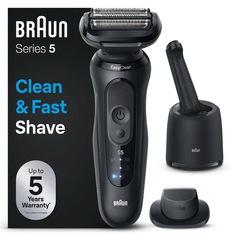Braun Series 5 52-N7200cc A15617 rakapparat, svart