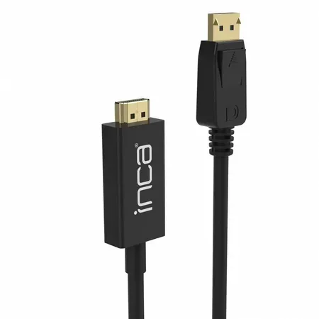 INCA DisplayPort till HDMI-kabel, 1,8 m