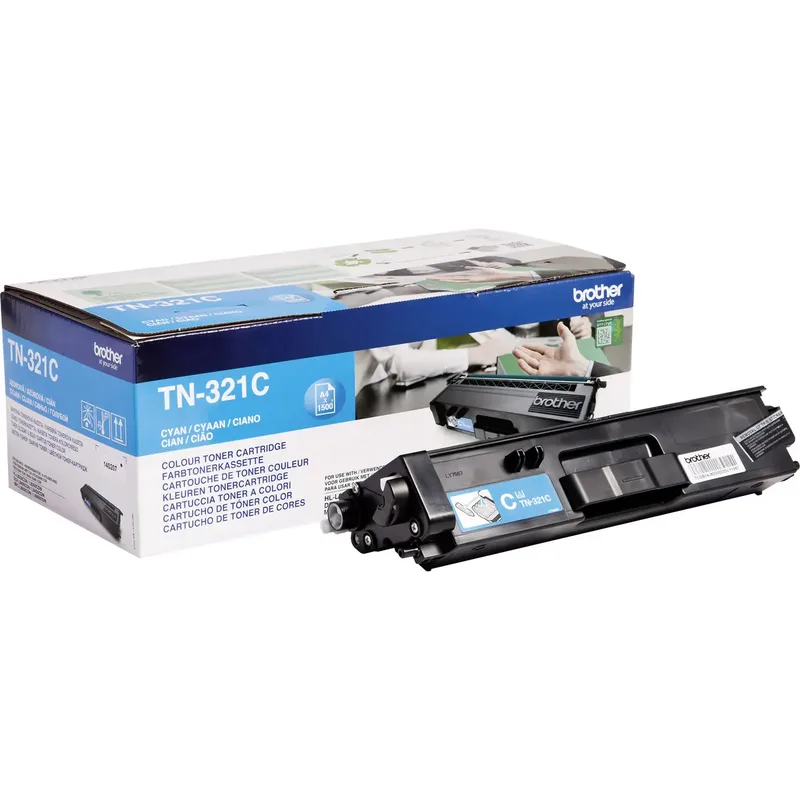 Brother TN-321C Tonerkassett 1 styck Original Cyan