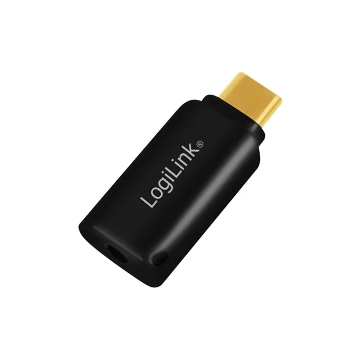 LogiLink USB-C 3,5mm-ljudadapter med DAC