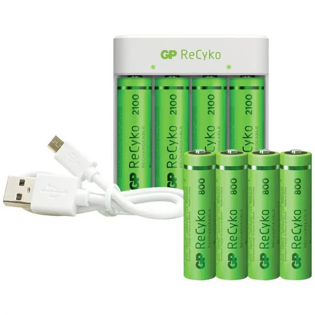 GP Batteries E411 ReCyko Batteriladdare