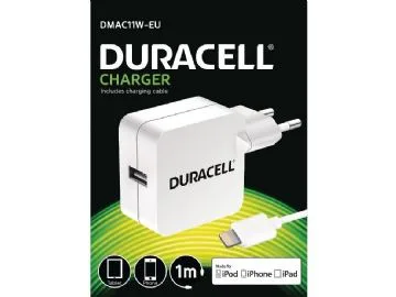 Duracell charger 5V wall charger (Fast) White