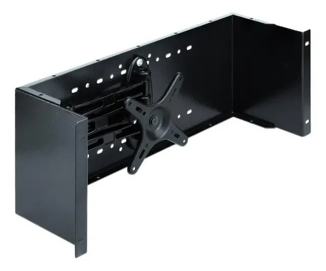 Delock bildskärmsarm 19″, svart