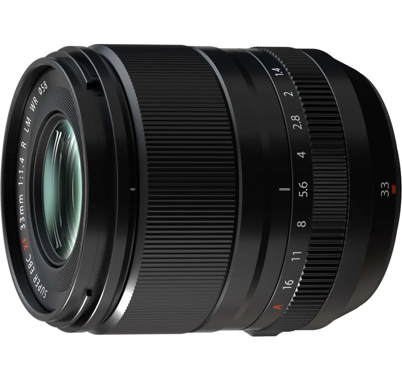 Fujifilm XF 33mm f/1.4 R LM WR objektiv