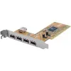PCI-kort med 4 st externa + 1 st intern USB 2.0