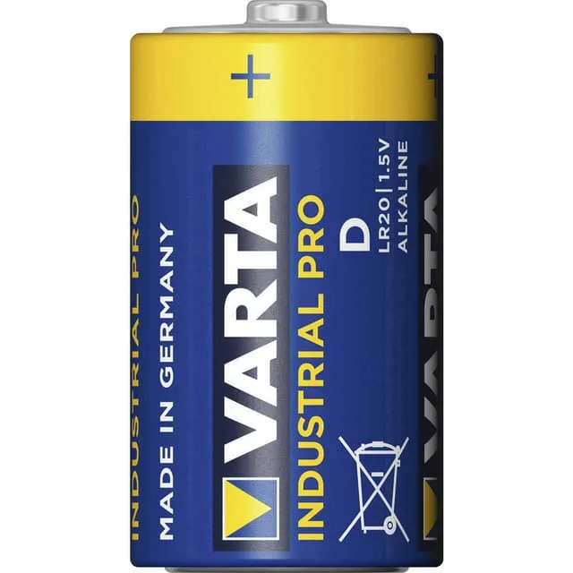 2x LR20 batteri Varta Longlife Power Mono UM-1 1,5V B2