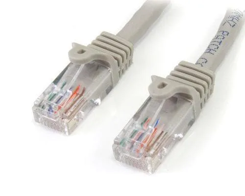 StarTech.com 45PAT15MGR, 15 m, Cat5e, U/UTP (UTP), RJ-45, RJ-45