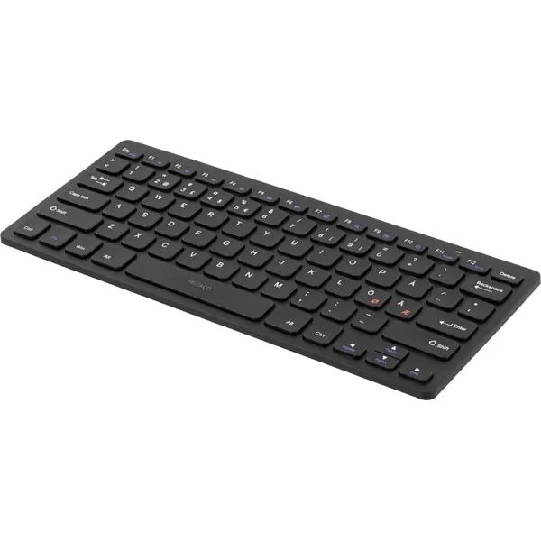 DELTACO TB-632 mini trådlöst tangentbord, svart