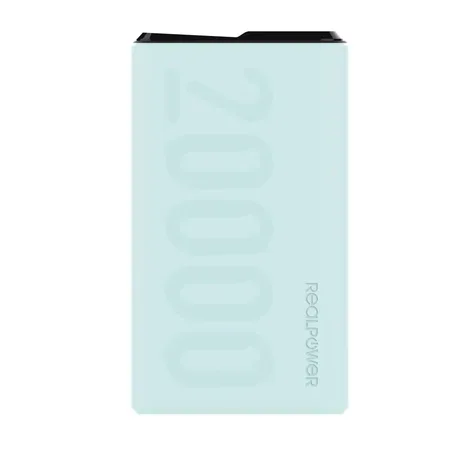 RealPower PB-20000PD+ Nutopia powerbank, 20000 mAh, blå