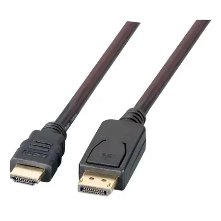 EFB K5561SW.2V2 videoadapterkabel DisplayPort till HDMI 2 m Svart