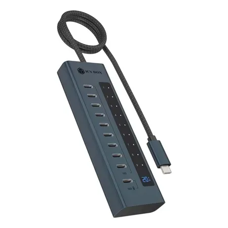 ICY BOX IB-HUB1450-C31 USB-C-hubb, 10 portar