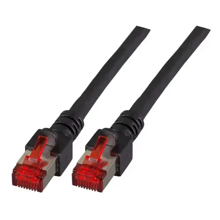 EFB Elektronik K5515.0,15 nätverkskabel Cat6 S/FTP 0,15 m svart