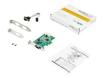 StarTech.com 2-portars PCI Express RS232-seriellt adapterkort