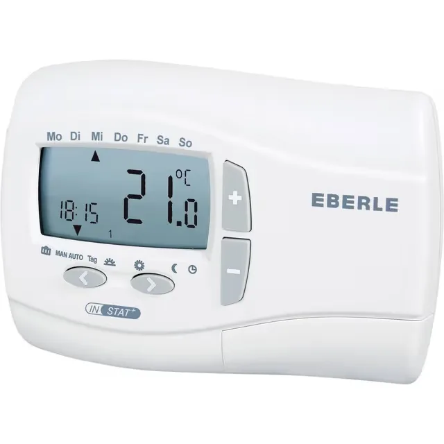 Eberle INSTAT+ 2R Rumstermostat Uppbyggnad Veckoprogram