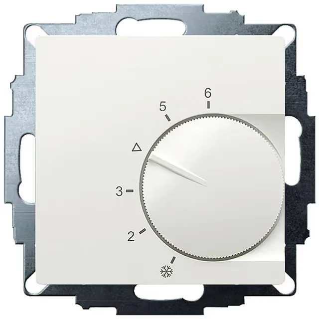 Eberle UTE 1001-RAL9010-G-55 Rumstermostat Infälld 5