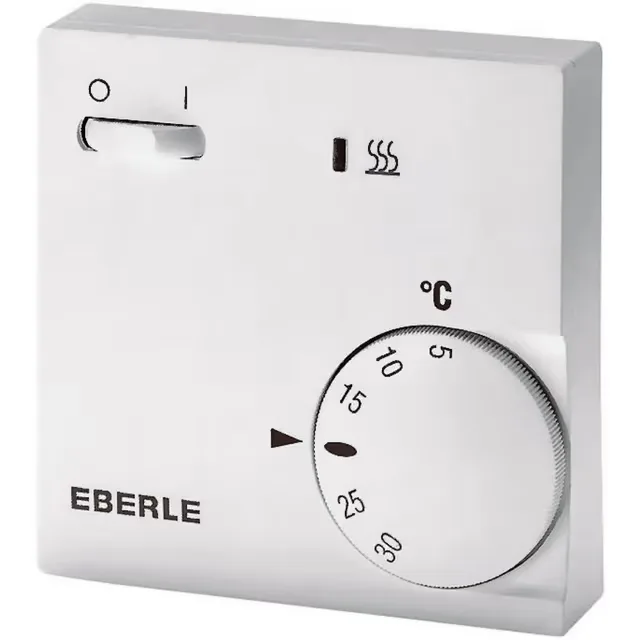 Eberle RTR-E 6202 Rumstermostat Utanpåliggande