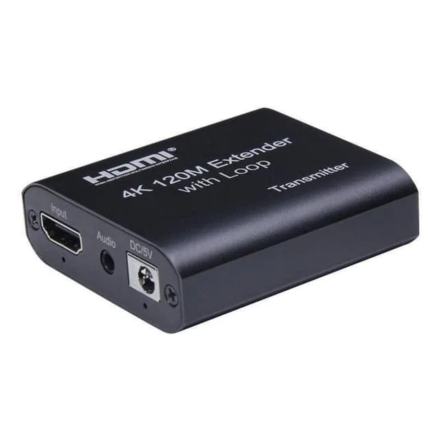 Nördic HDMI-förlängning över Cat6, 120m, 4K30Hz, med loop och EDID