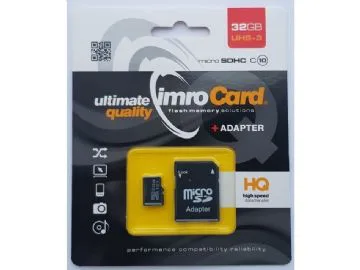 IMRO MICROSD10/32G UHS-3 ADP