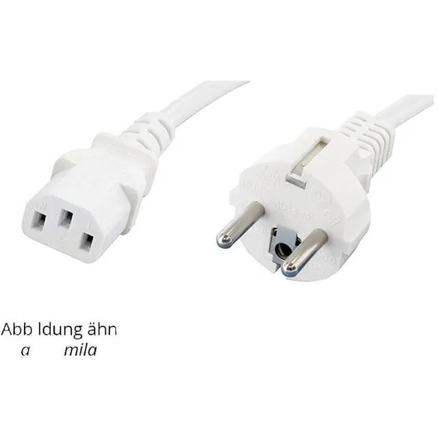 econ connect NKG2WS1 IEC Anslutningskabel 2 m