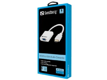 Sandberg HDMI to VGA+Audio Converter