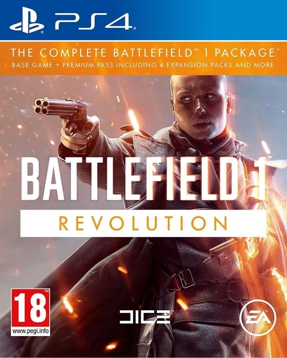 Battlefield 1 Revolution (Import) (PS4)