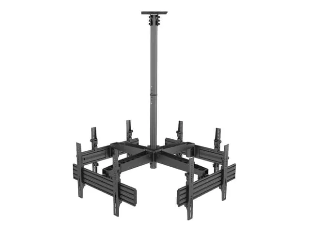 Multibrackets 3538 fäste för skyltningsskärm 165,1 cm (65") Svart