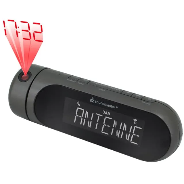 soundmaster UR6700AN Klockradio DAB+, FM Svart