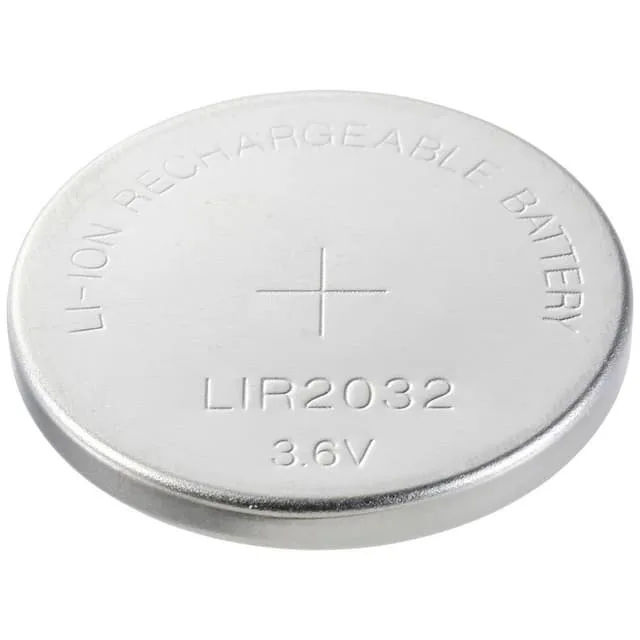 Voltcraft LIR2032 Laddbart batteri Knappcell LIR 2032