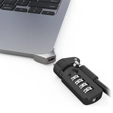 Compulocks Ledge Lock-adapter för MacBook Air 15" M2-M4, silver
