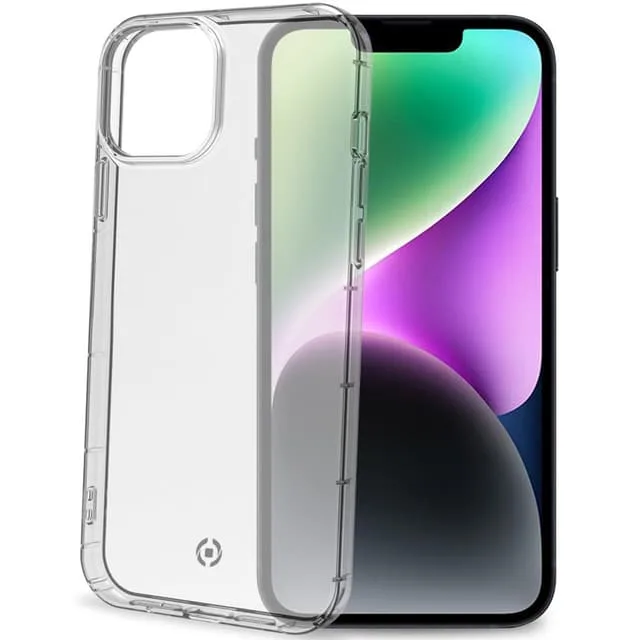 Celly Hexagel Anti-shock case iPhone 14 Transparent