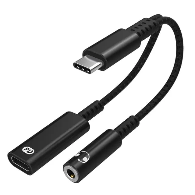 INF USB-C adapter för 3.5 mm hörlurar