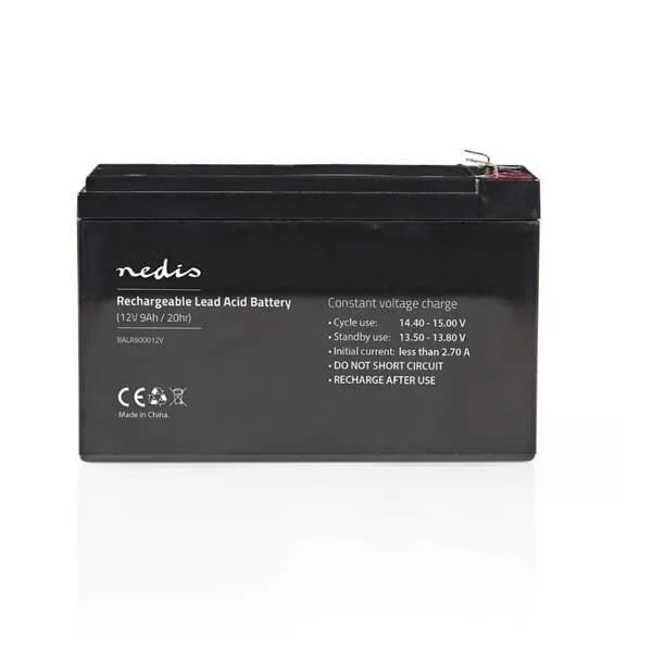 Nedis Laddningsbart blybatteri 6V 7200mAh