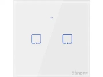 Smart Switch WiFi Sonoff T0 EU TX (2-channel)